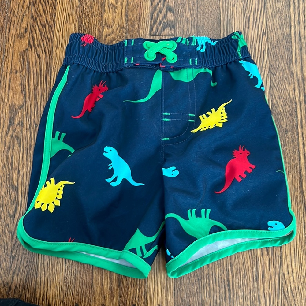 Dinosaur swim trunks 3-6 m